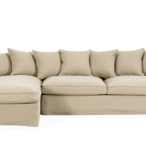 STEDFORD Bäddsoffa Divan Vänster Khaki