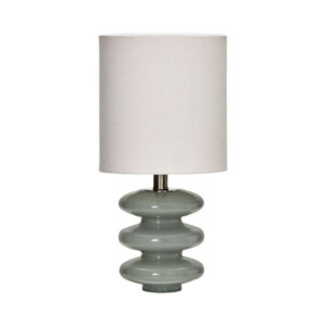 STEP Bordslampa S Ljusblå/Offwhite