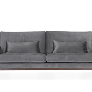 STOCKHOLM 3-sits soffa Velvet Edition Mörkgrå