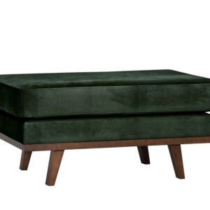 STOCKHOLM Fotpall Velvet Edition Grön