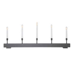 STORM elljusstake LED – låg Grå