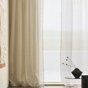 STRILA multifunktionsgardin 2-pack Beige