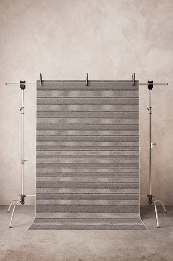 STRIPE utomhusmatta Beige/grå