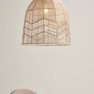 SUNAN taklampa Naturvit