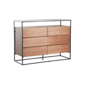 SVEG byrå 91,5×123,5 cm Valnötsfanér