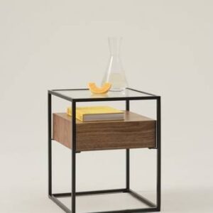 SVEG sidobord Valnötsfanér