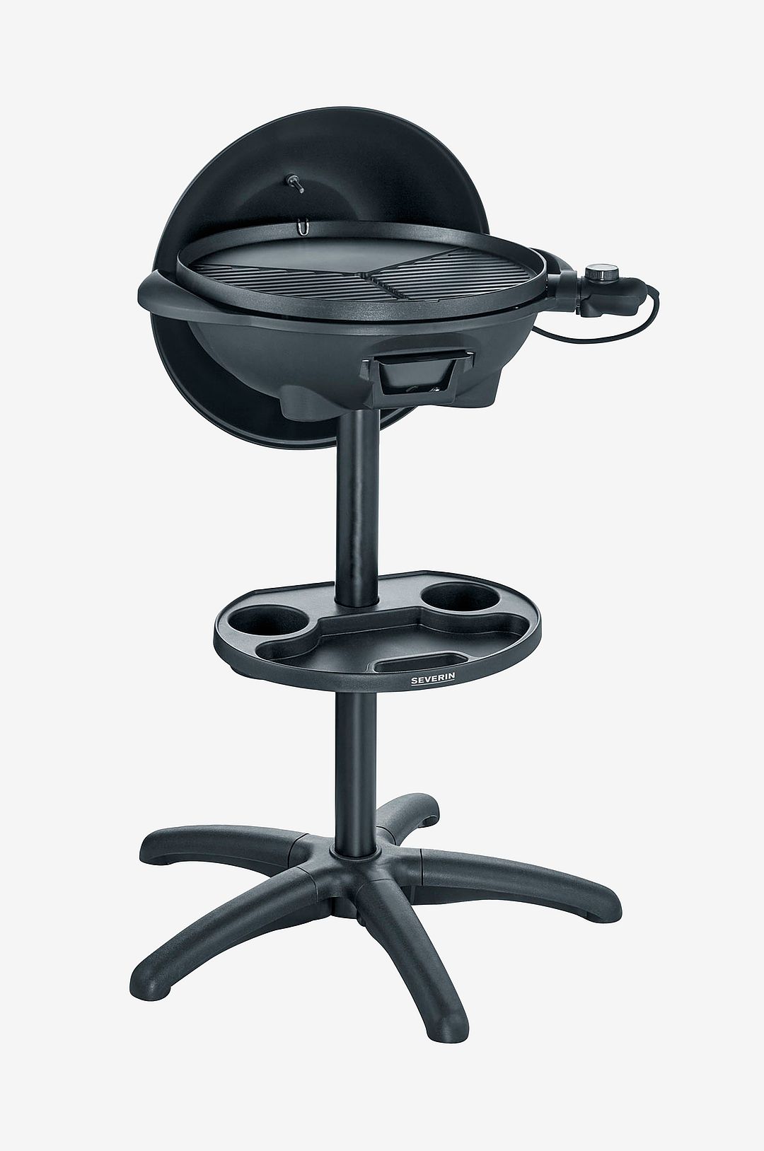 Severin – Elgrill klot pelarstativ med lock, PG8541 – Elgrillar – Från Homeroom