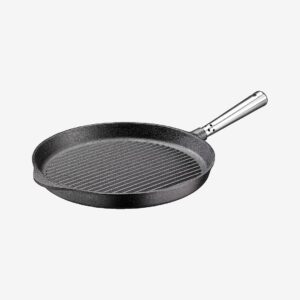 Skeppshult – Grillpanna 28 cm med stålhandtag – Svart – Stekpannor & grillpannor – Från Homeroom
