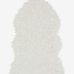 Skinnwille – Fäll imitation Wooly – Vit – Fällar & skinnmattor – Från Homeroom