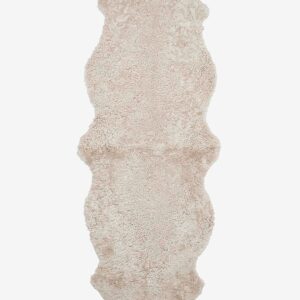 Skinnwille – Fårskinn Curly Dubbelt – Beige – Fällar & skinnmattor – Från Homeroom