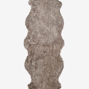 Skinnwille – Fårskinn Curly Dubbelt – Brun – Fällar & skinnmattor – Från Homeroom