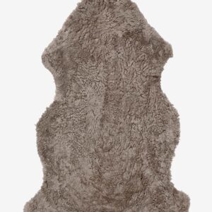 Skinnwille – Fårskinnsfäll Curly – Brun – Fällar & skinnmattor – Från Homeroom
