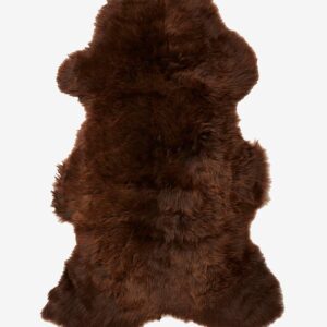 Skinnwille – Fårskinnsfäll Gently – Brun – Fällar & skinnmattor – Från Homeroom