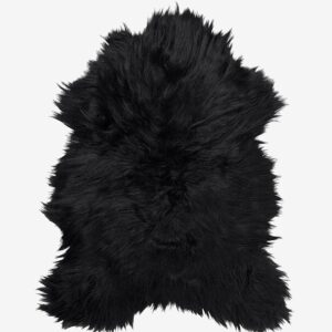 Skinnwille – Fårskinnsfäll Molly – Svart – Fällar & skinnmattor – Från Homeroom