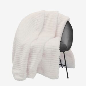 Skinnwille – Filt Grace – Vit – Filtar & plädar – Från Homeroom