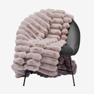 Skinnwille – Filt Liny – Brun – Filtar & plädar – Från Homeroom