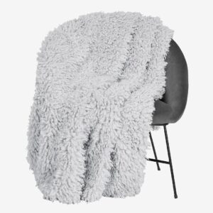 Skinnwille – Filt Wooly – Grå – Filtar & plädar – Från Homeroom