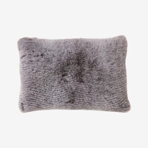 Skinnwille – Kudde Wave 40×60 – Grå – Prydnadskuddar & kuddfodral – Från Homeroom