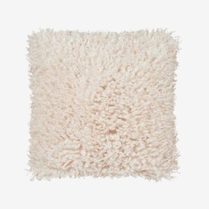 Skinnwille – Kudde Wooly – Beige – Prydnadskuddar & kuddfodral – Från Homeroom