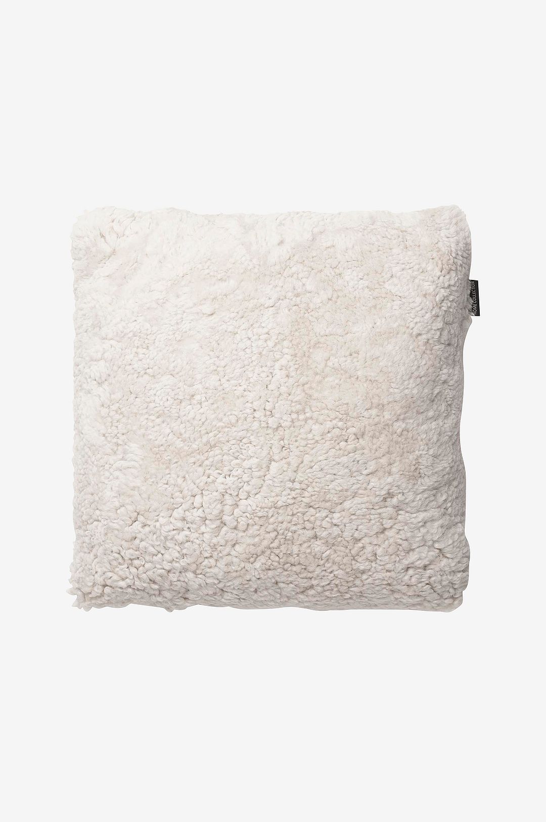 Skinnwille – Kuddfodral fårskinn Curly – Beige – Prydnadskuddar & kuddfodral – Från Homeroom