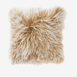 Skinnwille – Kuddfodral fårskinn Shansi – Beige – Prydnadskuddar & kuddfodral – Från Homeroom