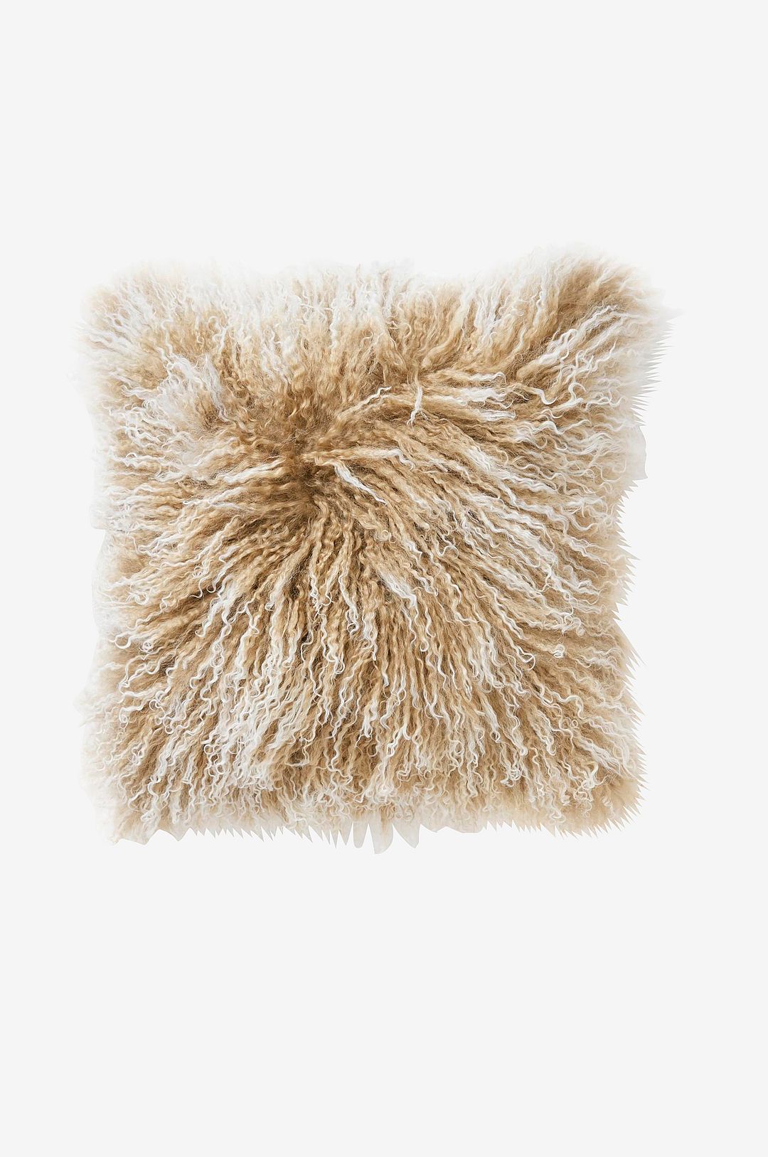 Skinnwille – Kuddfodral fårskinn Shansi – Beige – Prydnadskuddar & kuddfodral – Från Homeroom