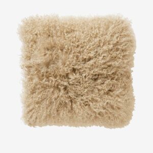 Skinnwille – Kuddfodral fårskinn Shansi – Beige – Prydnadskuddar & kuddfodral – Från Homeroom