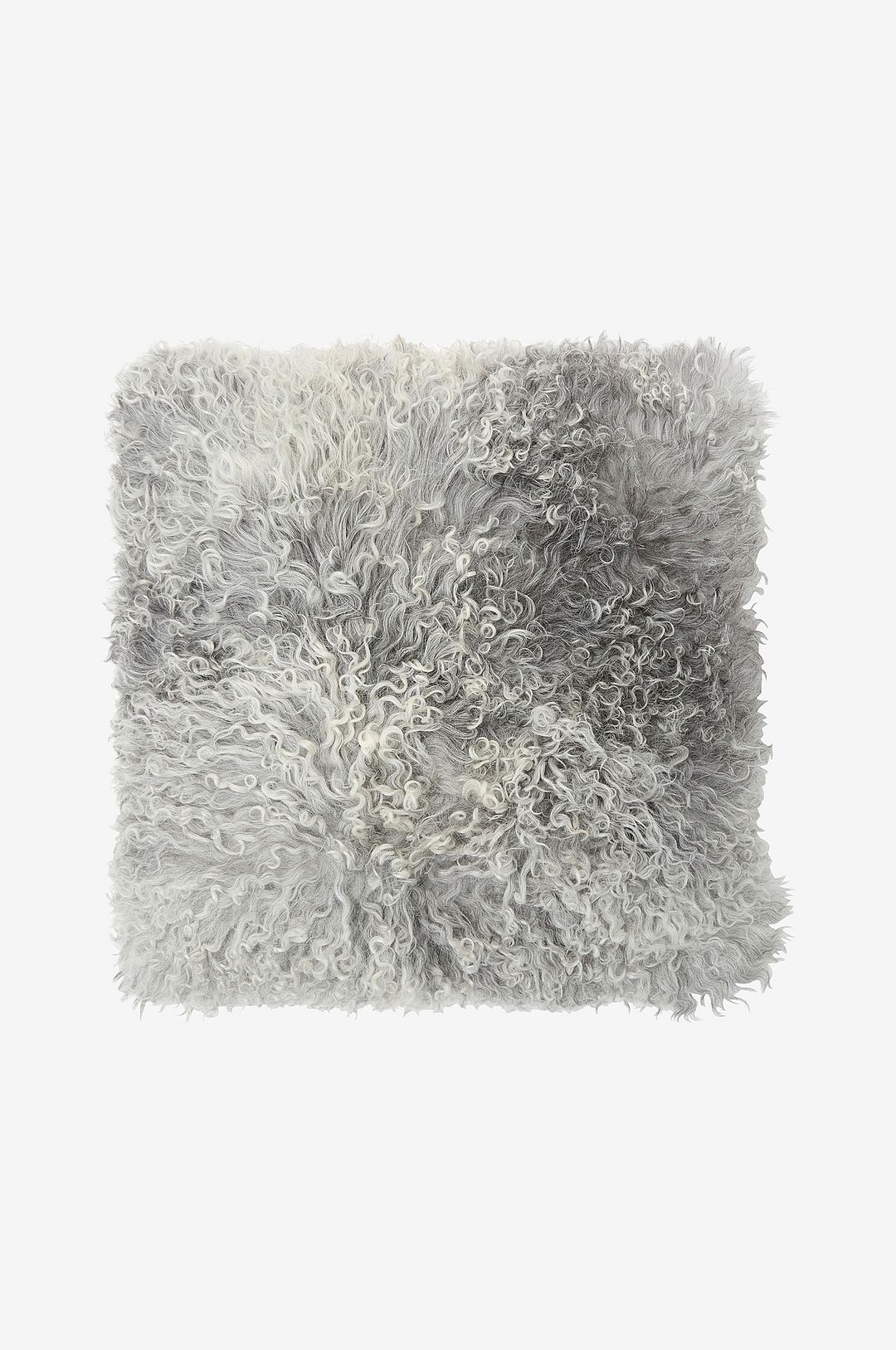 Skinnwille – Kuddfodral fårskinn Shansi – Grå – Prydnadskuddar & kuddfodral – Från Homeroom