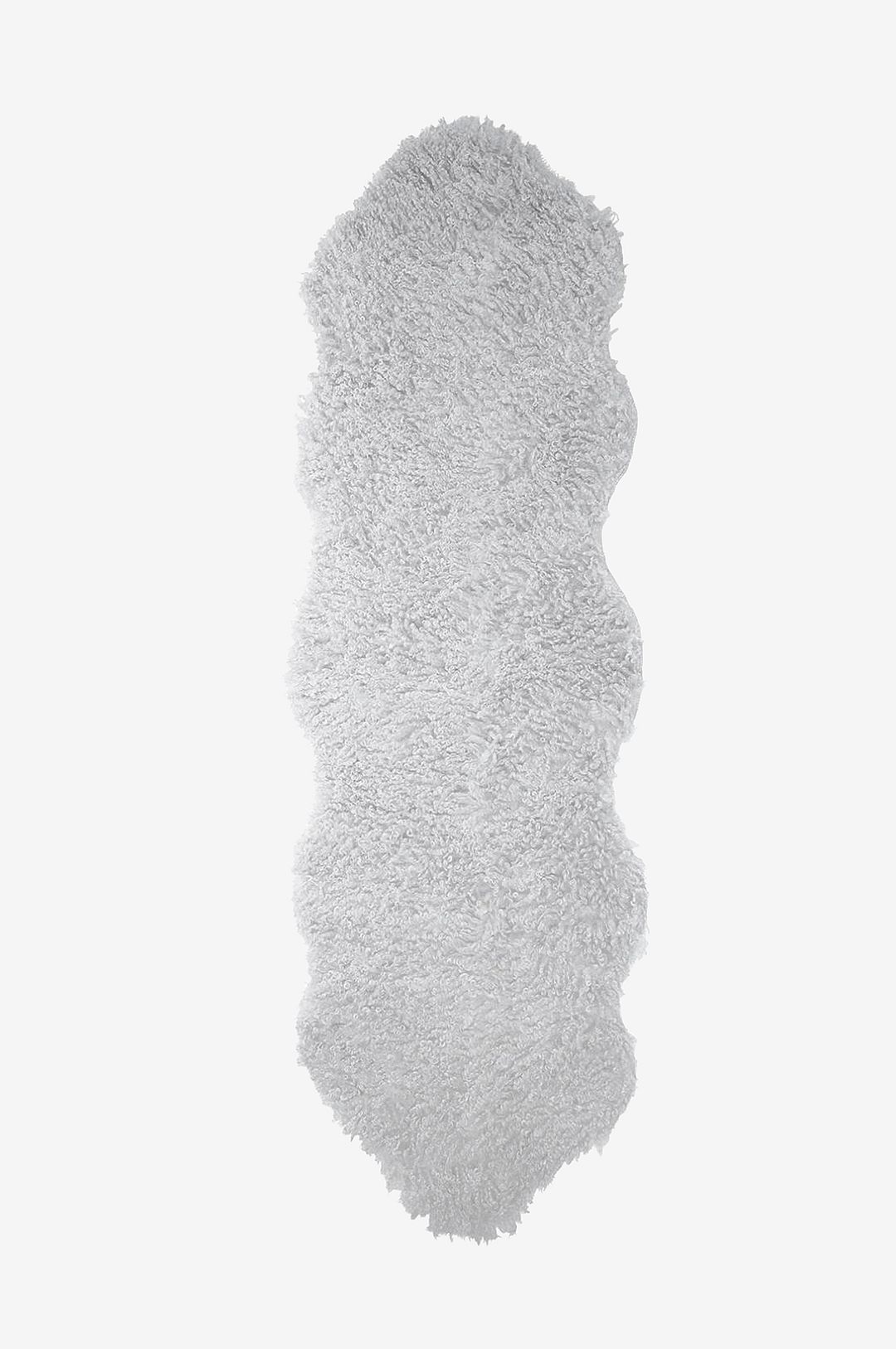 Skinnwille - Matta imitation Wooly 180cm - Grå - Fällar & skinnmattor - Från Homeroom