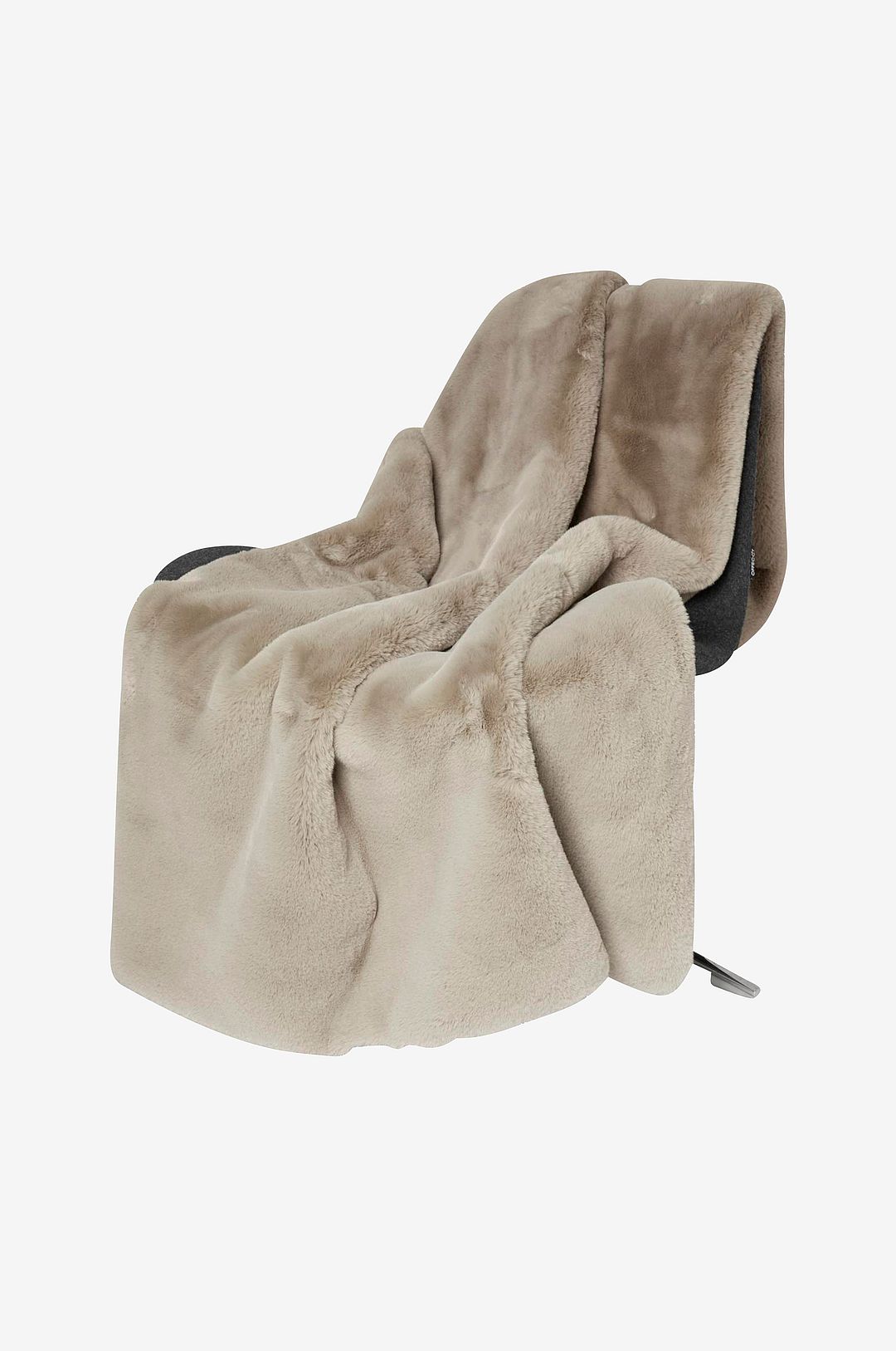 Skinnwille – Pläd Fluffy – Brun – Filtar & plädar – Från Homeroom