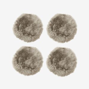 Skinnwille – Sittdyna Gently 4-pack – Beige – Sittkuddar & stolsdynor – Från Homeroom