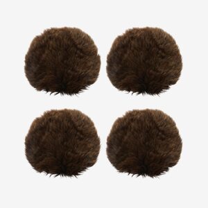 Skinnwille – Sittdyna Gently 4-pack – Brun – Sittkuddar & stolsdynor – Från Homeroom