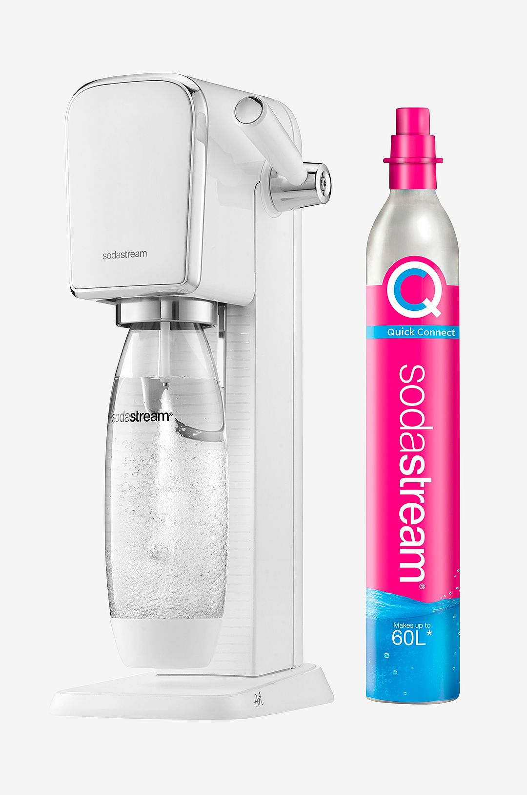 Sodastream – Kolsyremaskin ART – Vit – Kolsyremaskiner – Från Homeroom