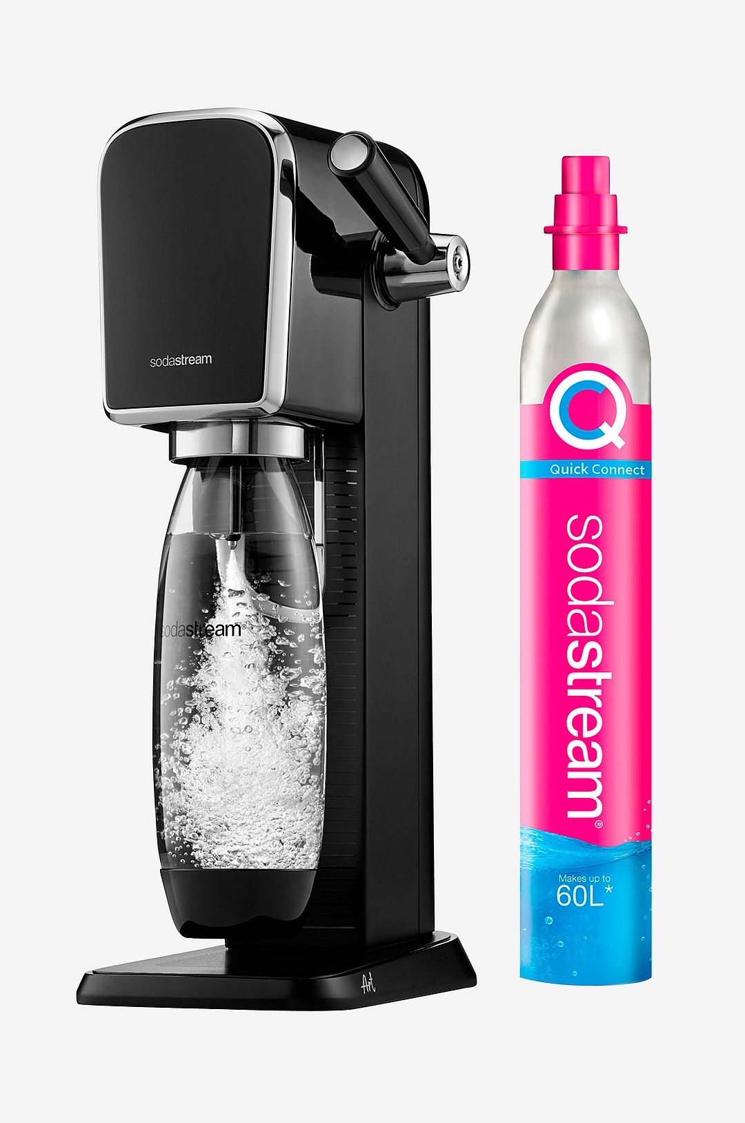 Sodastream – Kolsyremaskin Art – Svart – Kolsyremaskiner – Från Homeroom
