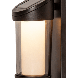 Solcellsbelysning, vägg Alippa Svart