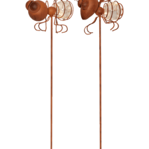 Solcellsdekoration Oxida Bug 2-p Brun