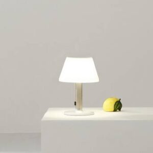 Solcellslampa Solia Vit