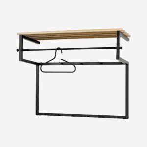 Spinder Design – Klädhängare Rizzoli Xl – Svart – Hatthyllor – Från Homeroom