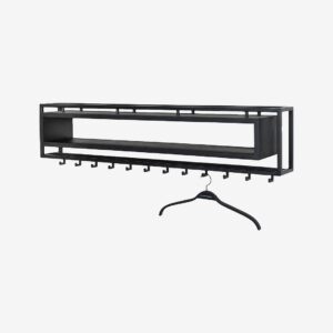 Spinder Design – Klädhängare School 120 Black Edition – Svart – Hatthyllor – Från Homeroom