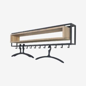 Spinder Design – Klädhängare School 120 – Svart – Hatthyllor – Från Homeroom