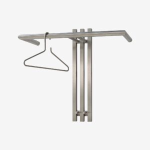 Spinder Design – Klädhängare Senza 1 – Krom – Hatthyllor – Från Homeroom