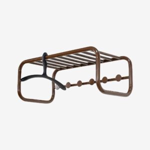Spinder Design – Retro Klädhängare – Brun – Hatthyllor – Från Homeroom
