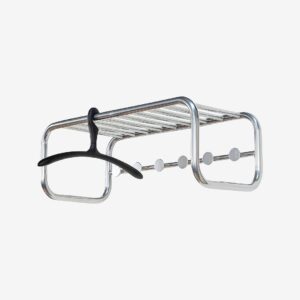 Spinder Design – Retro Klädhängare – Krom – Hatthyllor – Från Homeroom