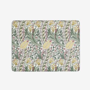 Spode – Bordsunderlägg Morris & Co Daffodil 4-pack – Flerfärgad – Löpare & tabletter – Från Homeroom