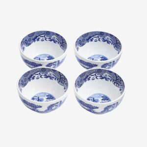 Spode – Doppskål Blue Italian 10 cm, 4-pack – Blå – Skålar – Från Homeroom