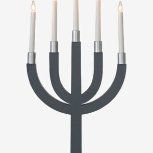 Star Trading – Adventsljusstake Elias – Grå – Adventsljusstakar – Från Homeroom