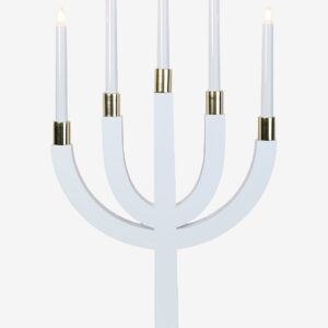 Star Trading – Adventsljusstake Elias – Vit – Adventsljusstakar – Från Homeroom