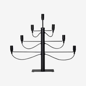 Star Trading – Adventsljusstake Milano – Svart – Adventsljusstakar – Från Homeroom