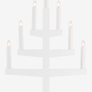 Star Trading – Adventsljusstake Trapp – Vit – Adventsljusstakar – Från Homeroom