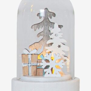 Star Trading – Bordsdekoration Reinbek 9cm – Vit – Dekorativ julbelysning – Från Homeroom